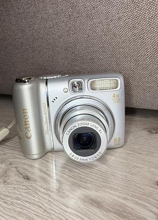 Цифровой фотоаппарат canon powershot a580
