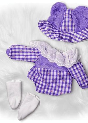 Комплект одягу для ляльок 26–40 см - ляльковий одяг із боді для іспанських ляльок і пупсів paola reina, antonio juan, baby born