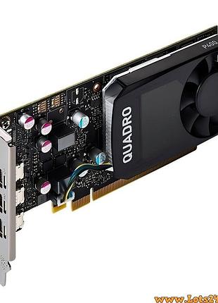 Відеокарта quadro p400 2gb gddr5 низькопрофільна mini displayport затичка для cad автокада відеомонтажу фотошопа full hd 4k