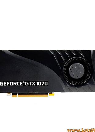 Відеокарта geforce gtx 1070 8gb gddr5 hdmi displayport dvi ігрова для ігор стріму монтажу рендерингу вр 4k full hd монітора пк