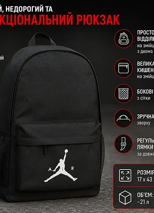 Рюкзак портфель школьный спортивный jordan
