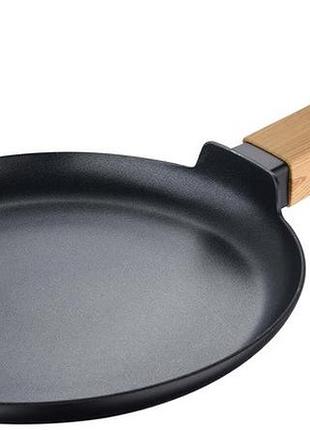 Сковорода для млинців bergner earth black bg-34626-bk 24 см чорна 4835651