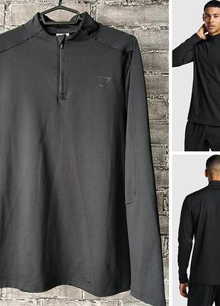 Лонг gymshark arrival 1/4 zip