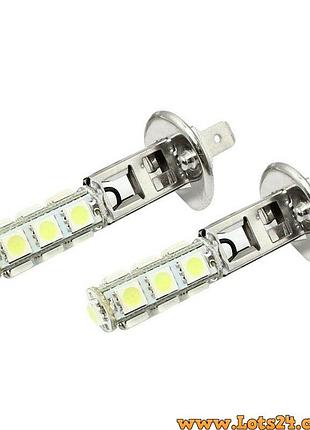 2шт автолампи h1 13 led 6000k автолампи світлодіодні автолампи авто лед лампи авто лампа лед світлодіодна