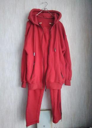 Класний костюм спорт тринитка., б/в. розмір m/l