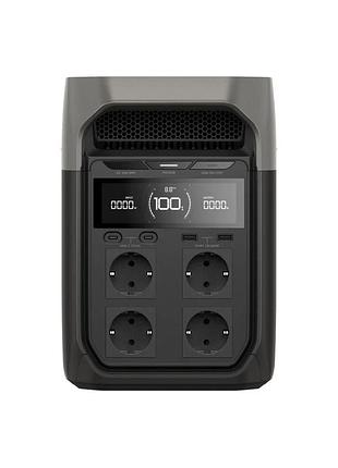 Зарядная станция ecoflow delta 3 (1800w 1024wh) lifepo4 источник бесперебойного питания ибп ups для дома и квартиры