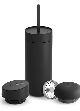 Набор fellow carter slide 3 в 1 с тремя крышками 473 мл. matte black