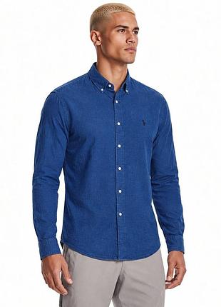 Базова синя сорочка polo assn