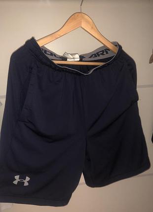 Шорти under armour оригінал темно синього кольору 2