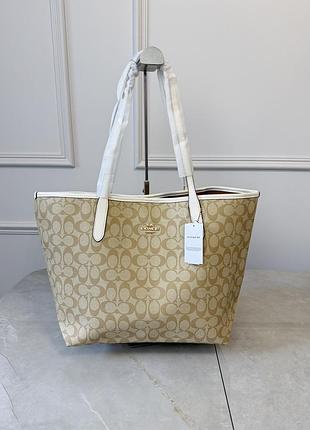 Сумка coach city tote шоппер coach 2