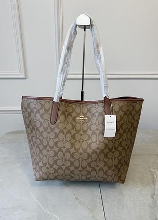 Сумка coach city tote шоппер coach 5