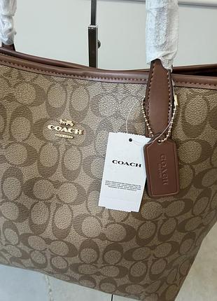 Сумка coach city tote шоппер coach 6