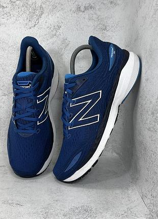 Сині чоловічі кросівки сіточки new balance x 860 fresh foam