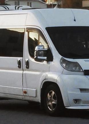 Дефлектор капота 2006-2014 (eurocap) для peugeot boxer рр