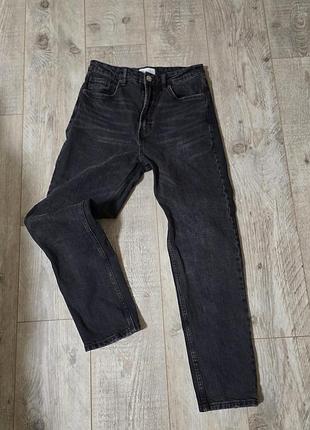 Джинси з високою посадкою zara
