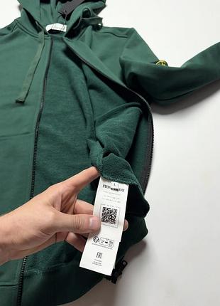 Zip hoodie green 4