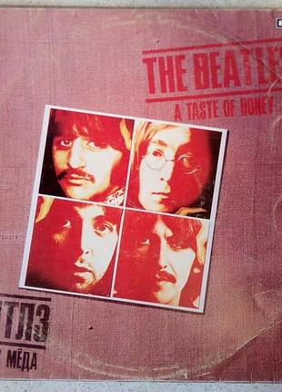 Пластинка the beatles . a taste of honey - вкус меда.  раритет