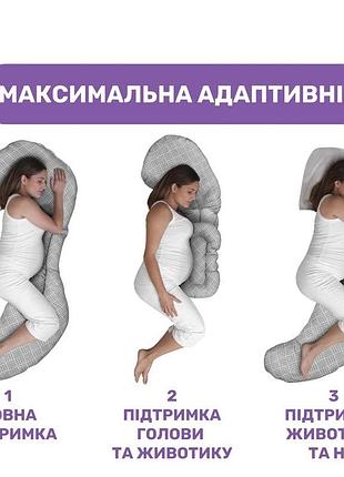 Подушка для вагітних boppy total body 4