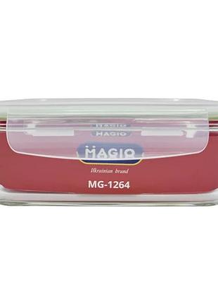 Контейнер харчовий з кришкою magio mg-1264 1000 мл 21х15.7х7.1 см 5168116
