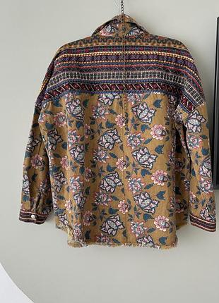 Джинсова сорочка zara 5