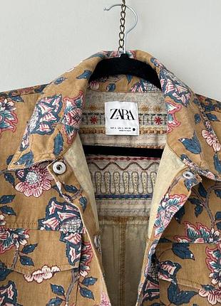 Джинсова сорочка zara 4
