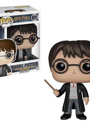 Фигурка funko pop! №1 - harry potter - гарри поттер с палочкой (harry potter)