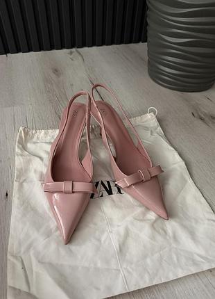Продам лодочки слінгбеки від zara 2
