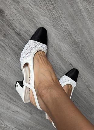 Туфлі chanel slingback