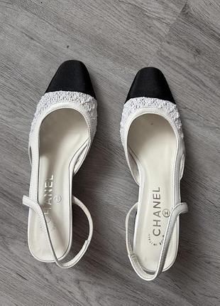 Туфлі chanel slingback 4