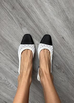 Туфлі chanel slingback 5