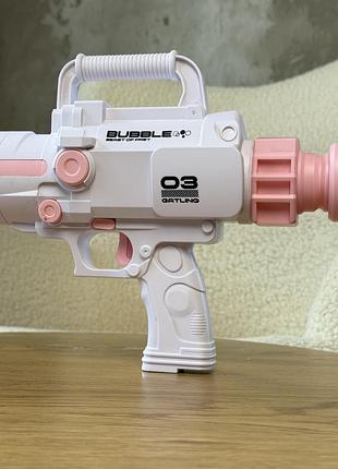 Базука з мильними бульбашками bazooka bubble gun😍 4