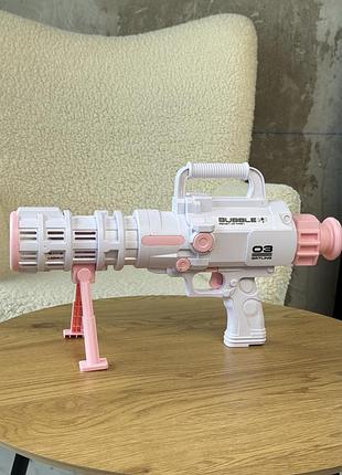 Базука з мильними бульбашками bazooka bubble gun😍 5