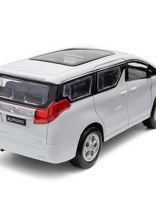 Автомодель - toyota alphard (белый) 7