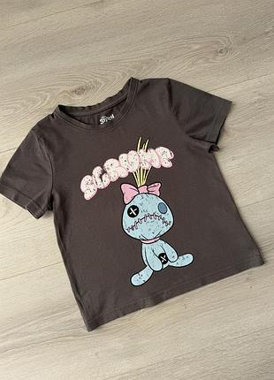 Футболка primark stitch 7-8 років, краще на 6-7 років