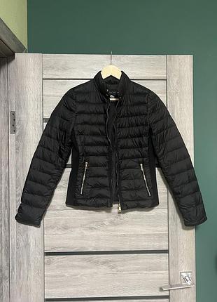 Жіночий мікро пуховик осінній zara woman down jacket пуховичок розмір s