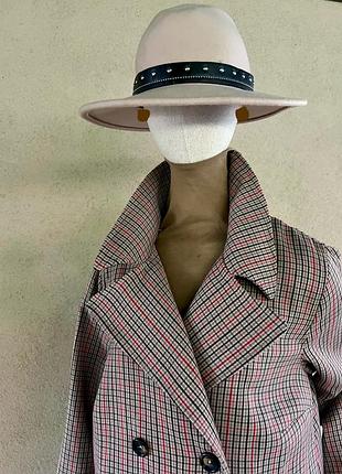Вовна,бавовна,пальто в клітинку,батал,великий розмір h&m