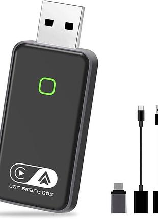Адаптер для бездротового 2в1 android auto і carplay by967b пристрій для конвертування дротового під'єднання в бездротове