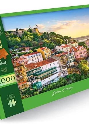 Пазл "lisbon, portugal" danko toys c1000-12-02, 1000 эл.
