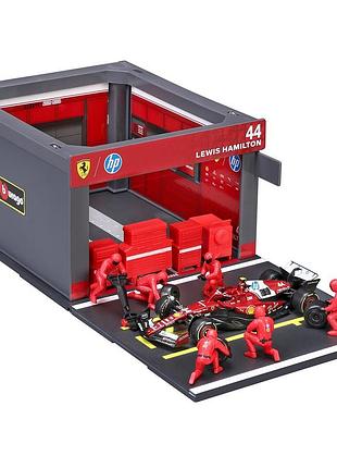 Ігровий набір - pit pass ferrari sf-25 (1:43)
