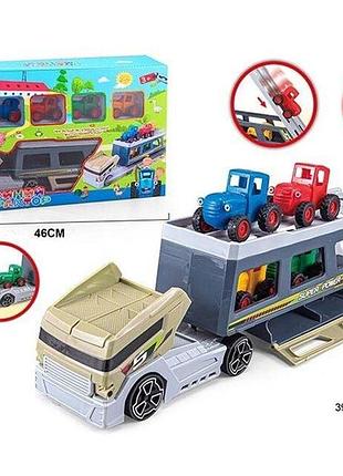 Іграшковий автовоз з машинками super truck (46 см)