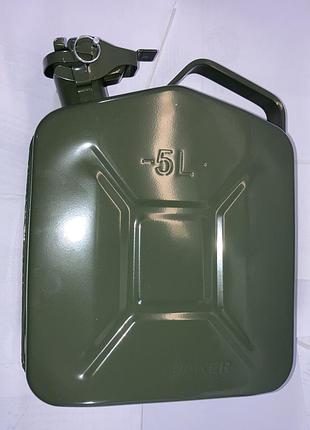 Канистра металлическая 5л 0.6мм spr1005 steel power
