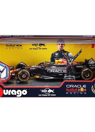Автомодель з фігуркою – oracle red bull racing rb20 (2024) (1:24)