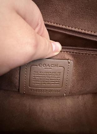 Сумка coach morgan оригінал 4