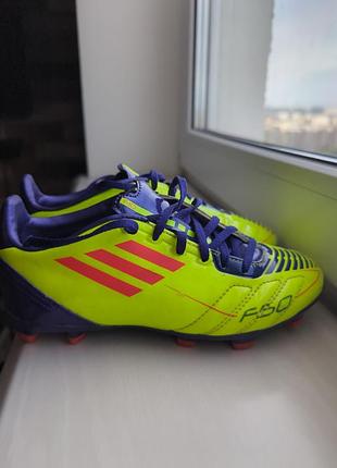 Футбольные бутсы капа adidas f50 33 размер