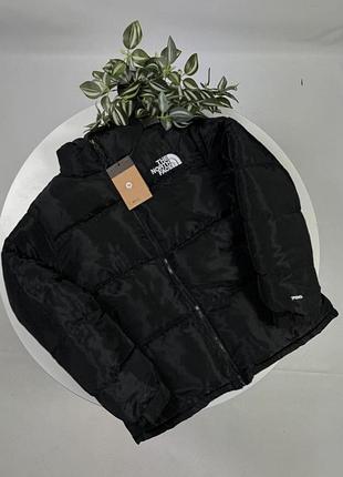 Пуховик the north face чорный xl