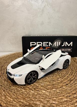 Металева машинка bmw автосвіт , інерційна, звук/світло