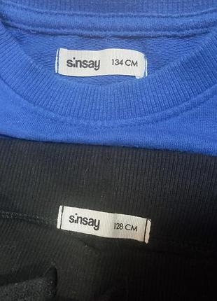 Свитшот кофта sinsay 134р 3