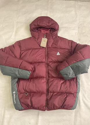 Пуховик acg красный xl