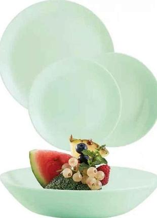 Сервиз столовый 12пр diwali paradise green тм luminarc