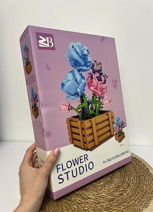 Конструктор flower studio троянди у вазі 2